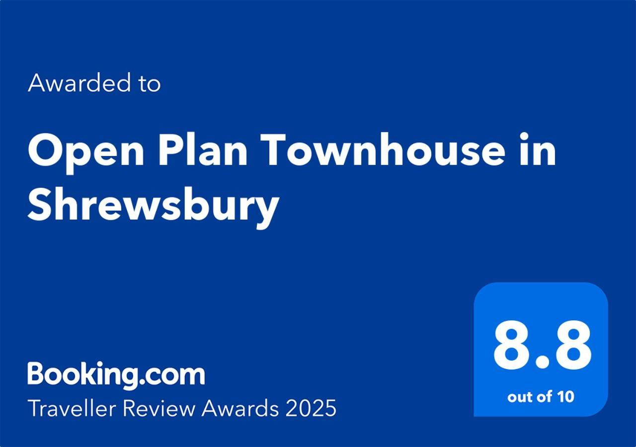 Open Plan Townhouse In Shrewsbury Vila Exterior foto